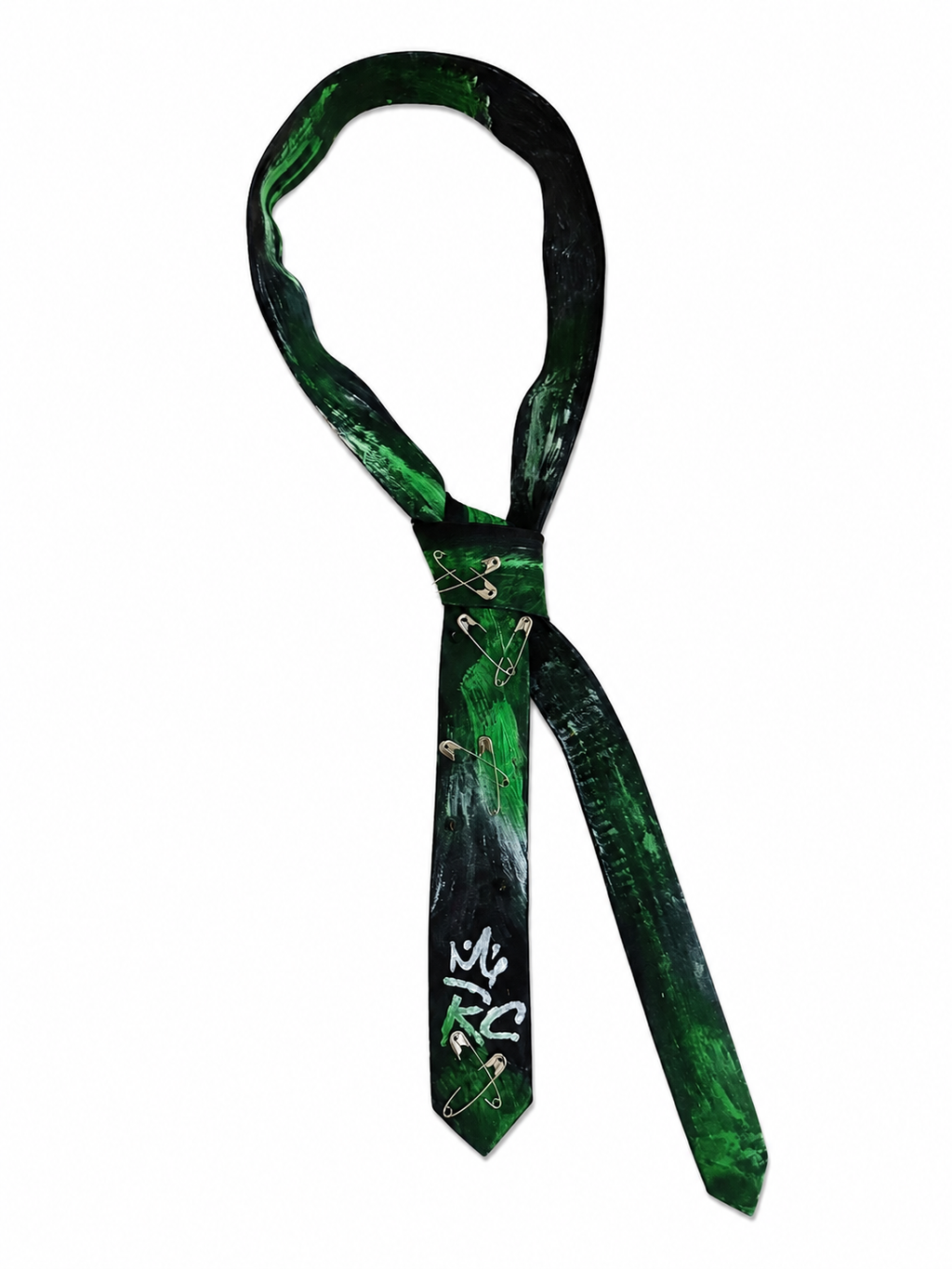 One-of-One Hand-Painted Tie Drop 2