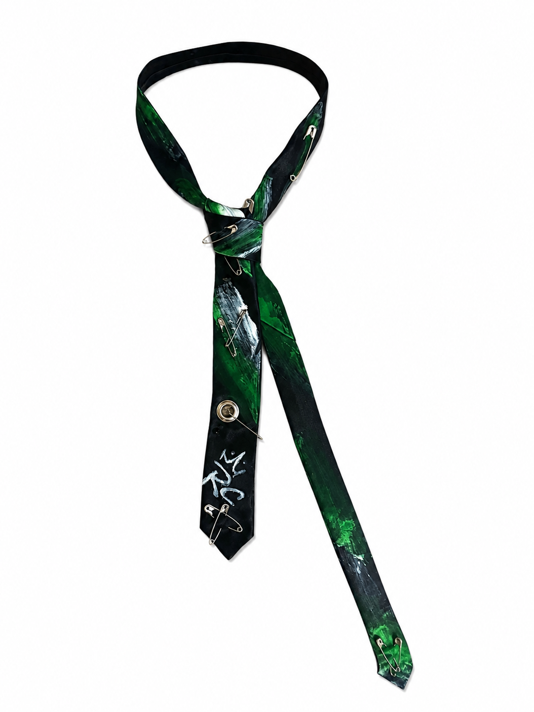 One-of-One Hand-Painted Tie Drop 2
